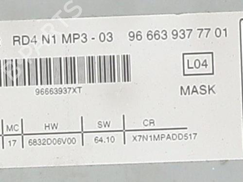 Used Radio Radio 39625743 39625743