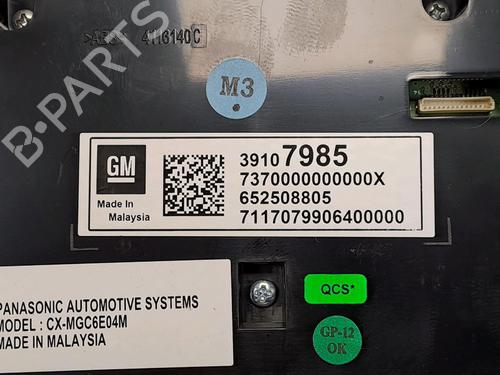 Sistema audio OPEL ZAFIRA TOURER C (P12) 1.6 CDTI (75) (136 hp) 30068397