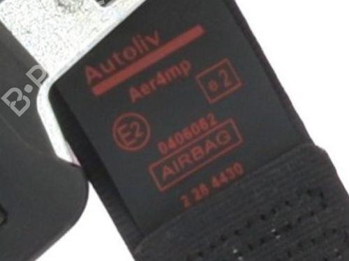 Used Front left seatbelt Front left seatbelt PEUGEOT 308 I (4A_, 4C_) 1.6 HDi (92 hp) 31293934 31293934