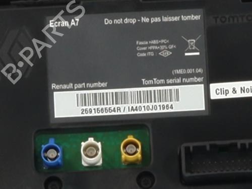 Display monitor RENAULT MEGANE III Hatchback (BZ0/1_, B3_) 1.5 dCi (BZ09, BZ0D, BZ1W, BZ29, BZ14) | BP30088078C48