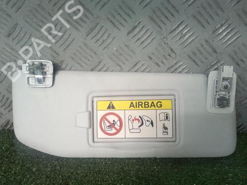 Used Right sun visor PEUGEOT 208 I (CA_, CC_) 1.0 VTi (68 hp) 17162237