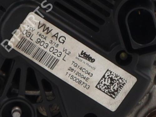 Generator Generator VW GOLF VII (5G1, BQ1, BE1, BE2) 1.6 TDI (105 hp) 39764765 39764765