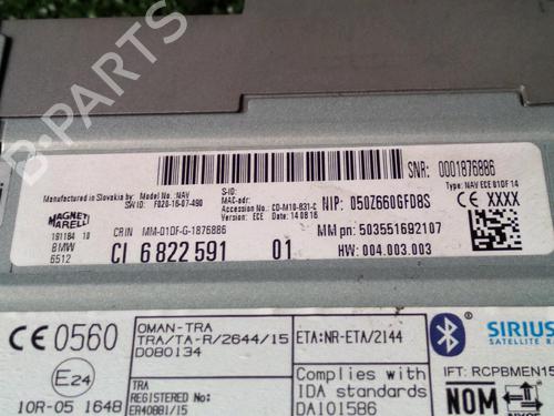 Radio BMW 2 Coupe (F22, F87) 218 i | BP18837731E6 