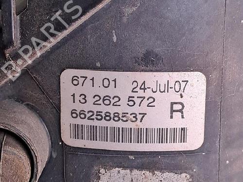 Right front fog light OPEL CORSA D (S07) 1.3 CDTI (L08, L68) | BP30077517C31 