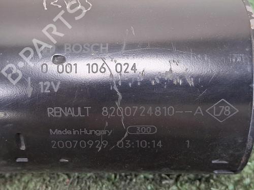 Starter RENAULT MEGANE II (BM0/1_, CM0/1_) 2.0 16V (BM0U, CM0U) | BP26945539M8 