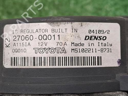 Used Alternator Alternator CITROËN C1 (PM_, PN_) 1.0 (68 hp) 29948440 29948440