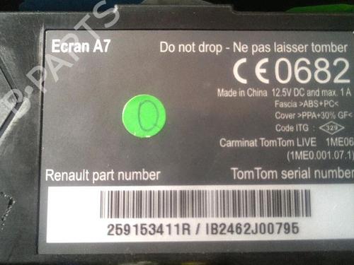 Display RENAULT MEGANE III Hatchback (BZ0/1_, B3_) 1.5 dCi (BZ09, BZ0D, BZ1W, BZ29, BZ14) | BP30073549C48