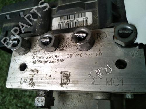 ABS pump PEUGEOT 3008 I MPV (0U_) 1.6 HDi | BP17162035M43 