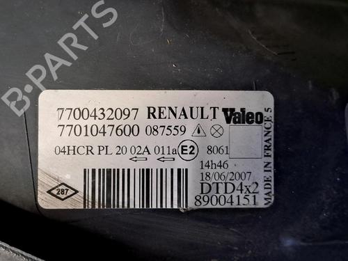 Højre forlygte RENAULT SCÉNIC I MPV (JA0/1_, FA0_) 1.6 (JA00, JA16, JA15, JA19, JA1V, JA2B, JA2C, JA0B,... | BP20152244C29 
