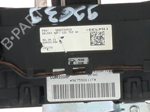 Steering column stalk PEUGEOT 508 SW I (8E_) 2.2 HDi | BP30849618I23 