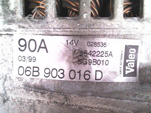 Used Alternator VW PASSAT B3/B4 (3A2, 35I) [1988-1997]  30074855