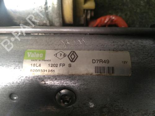 Starter RENAULT MEGANE II (BM0/1_, CM0/1_) 1.9 dCi (BM0G, CM0G) | BP17158766M8 