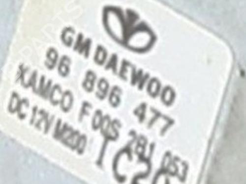 Rear wiper motor CHEVROLET MATIZ (M200, M250) 0.8 | BP31648792M102 