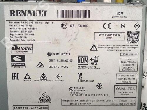 Radio RENAULT TWINGO III (BCM_, BCA_) 0.9 TCe 95 | BP29953317E6