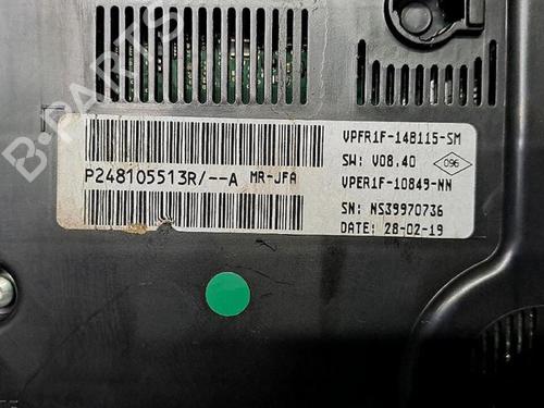 Used Instrument cluster Instrument cluster RENAULT SCÉNIC IV (J9_) 1.7 Blue dCi 150 (J9A7, J9A8) (150 hp) 30077010 30077010