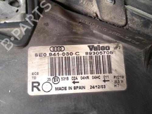 Right headlight AUDI A4 B6 (8E2) 1.9 TDI | BP30071259C29