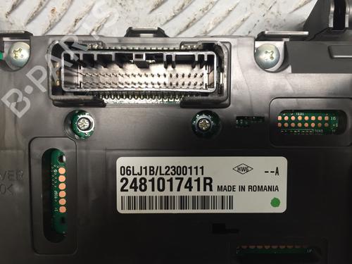 Instrument cluster RENAULT CAPTUR II (HF_) TCe 100 (HFMT) | BP17162784C47 