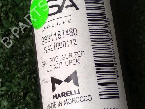 Used Right rear shock absorber PEUGEOT 208 II (UB_, UP_, UW_, UJ_) 1.5 BlueHDI 100 (102 hp) 29947441