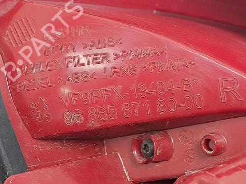 Used Right taillight PEUGEOT 207 CC (WD_) 1.6 16V (120 hp) 30067996