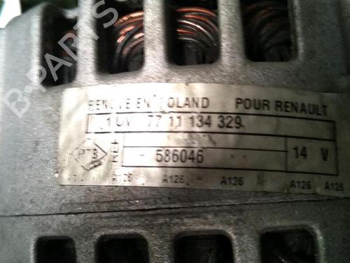 Alternator RENAULT LAGUNA II (BG0/1_) 1.8 16V (BG0B, BG0M) | BP30072262M7