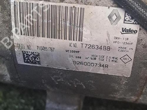 AC compressor RENAULT CLIO IV (BH_) 0.9 TCe 90 (BHNF, BHMA, BHMH, BHJK, BHJR) | BP30077292M34
