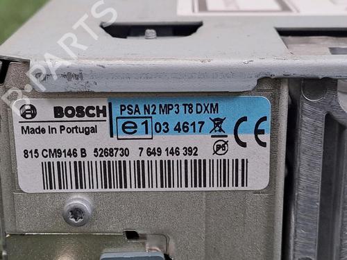 Radio PEUGEOT 3008 I MPV (0U_) 1.6 HDi | BP29949038E6 