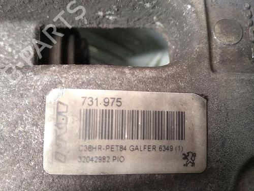 Right rear brake caliper PEUGEOT 3008 I MPV (0U_) 1.6 HDi | BP29950094M106