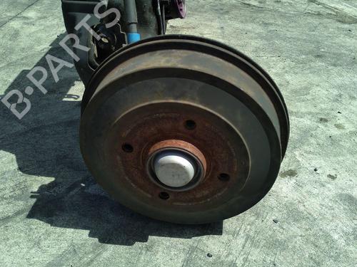 Used Rear axle Rear axle PEUGEOT 208 I (CA_, CC_) 1.6 HDi / BlueHDi 75 (75 hp) 30066217 30066217