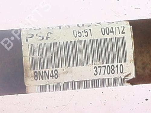 Left front driveshaft PEUGEOT 5008 (0U_, 0E_) 1.6 HDi | BP30683128M38