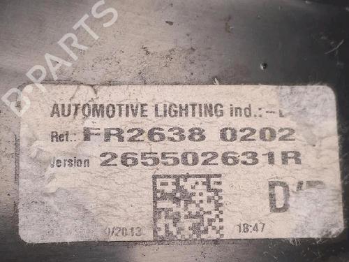 Right taillight RENAULT CLIO IV (BH_) 1.5 dCi 90 | BP30063862C35 