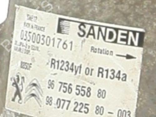 AC compressor PEUGEOT 208 I (CA_, CC_) 1.6 HDi / BlueHDi 75 | BP32413023M34 