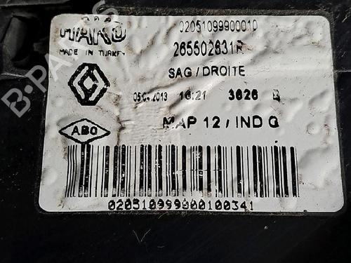 Used Right taillight Right taillight RENAULT CLIO IV (BH_) 1.2 16V (73 hp) 30063543 30063543