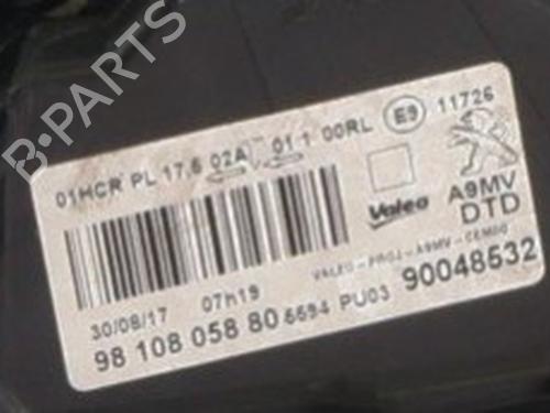 Right headlight PEUGEOT 208 I (CA_, CC_) 1.2 VTI 82 | BP31972731C29
