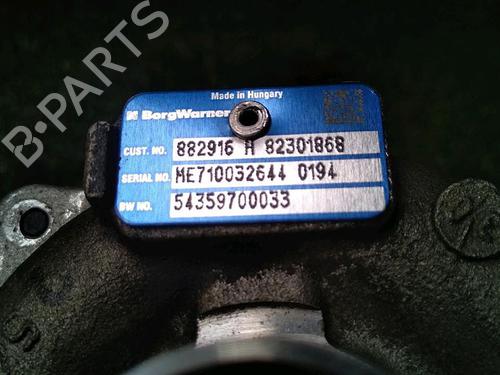 Turbocharger/Supercharger DACIA SANDERO 1.5 dCi | BP29952559M71 