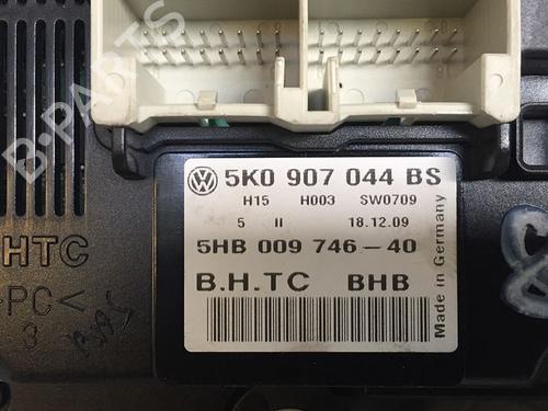 Climate control VW GOLF VI (5K1) 1.6 TDI | BP30069719I5