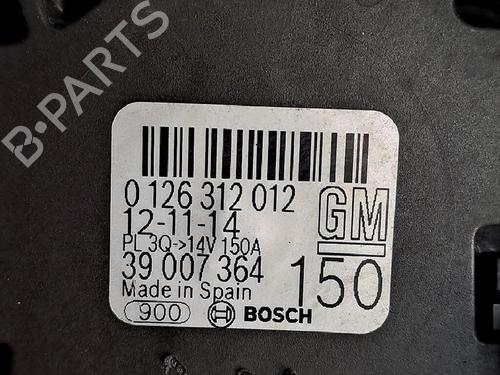 alternator-opel-corsa-e-x15-2014-29946781 main image