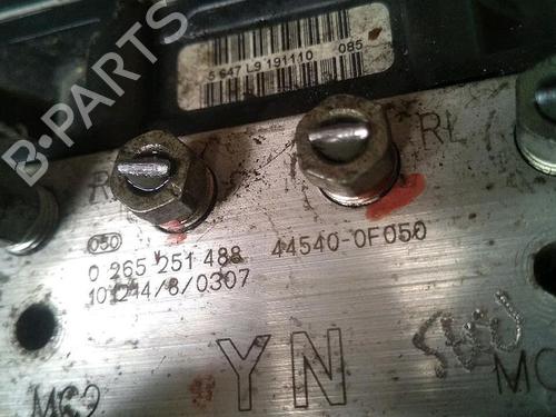 ABS pump TOYOTA VERSO (_R2_) 2.0 D-4D (AUR20_, AUR20R) | BP30075734M43