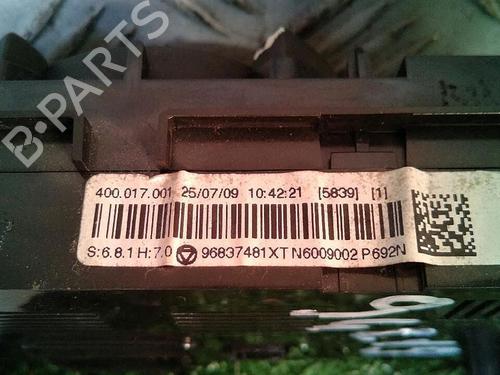 Climate control PEUGEOT 3008 I MPV (0U_) 1.6 HDi | BP29947462I5