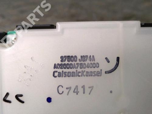 Climate control NISSAN X-TRAIL II (T31) 2.0 dCi 4x4 | BP11406509I5 