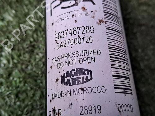 Used Left rear shock absorber OPEL CORSA F (P2JO) 1.5 (68) (102 hp) 30076811