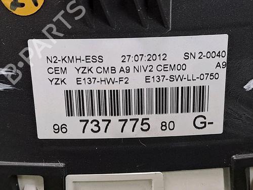 Instrument cluster PEUGEOT 208 I (CA_, CC_) 1.2 VTI 82 | BP29947862C47