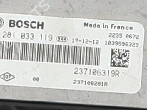 Engine control unit (ECU) RENAULT CLIO IV (BH_) 1.5 dCi 90 | BP36760988M57 - Image 4
