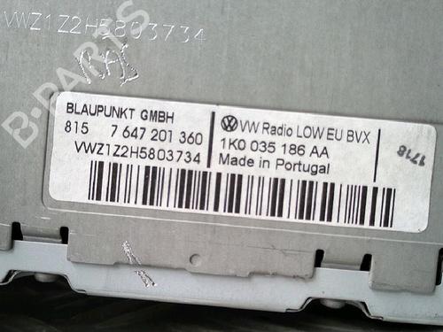 Radio VW GOLF VI (5K1) 2.0 TDI | BP30070598E6 