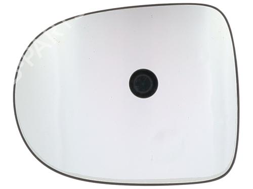 Used Left mirror glass RENAULT CLIO III (BR0/1, CR0/1) 1.5 dCi (C/BR0G, C/BR1G) (68 hp) 30573914