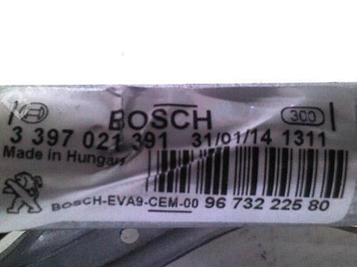 Front wiper motor PEUGEOT 208 I (CA_, CC_) 1.4 HDi | BP30075336M29 