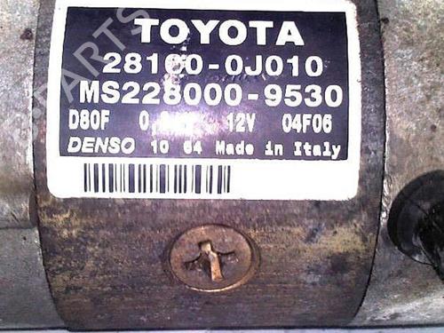 Starter TOYOTA YARIS (_P1_) 1.0 (SCP10_, SCP10R) | BP30075373M8