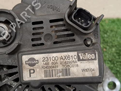 Used Alternator NISSAN MICRA III (K12) [2002-2011]  29950274