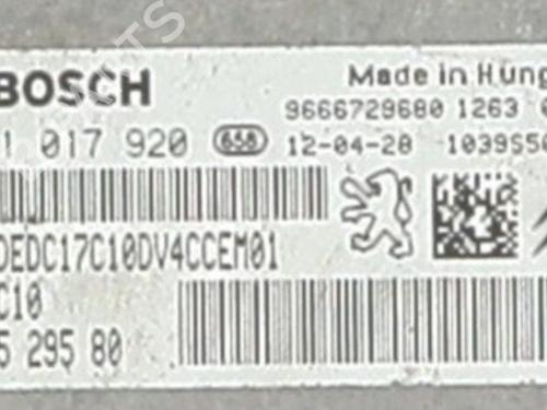 Engine control unit (ECU) PEUGEOT 208 I (CA_, CC_) 1.4 HDi | BP34047634M57 - Image 3