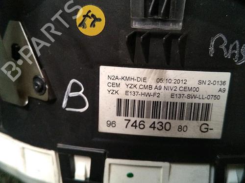 Instrument cluster PEUGEOT 208 I (CA_, CC_) 1.4 HDi | BP29951552C47