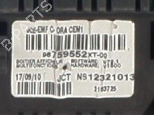 Used Display monitor Display monitor CITROËN C3 II (SC_) 1.4 HDi 70 (SC8HZC, SC8HR0, SC8HP4) (68 hp) 34557139 34557139